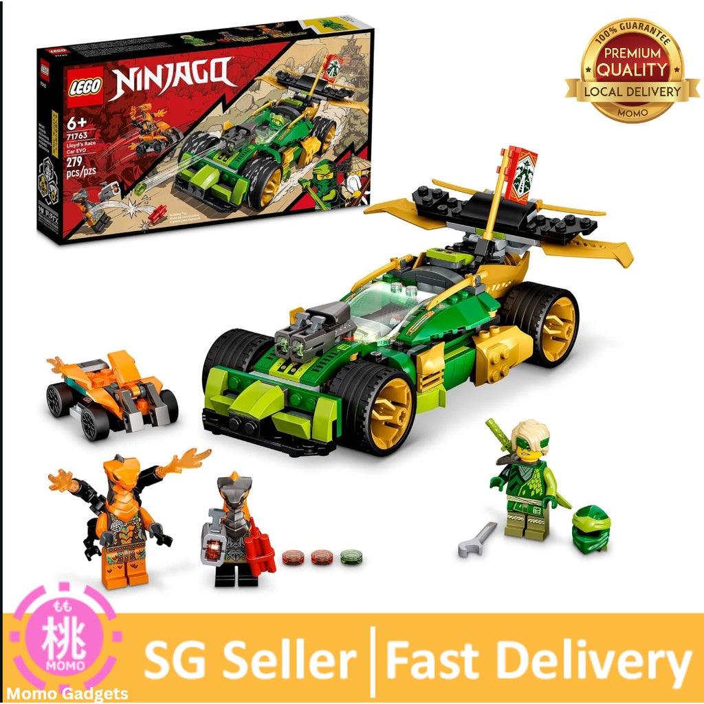 LEGO NINJAGO Lloyd’s Race Car EVO, 71763 Toys for Kids 6 Plus Years Old - Momo Gadgets