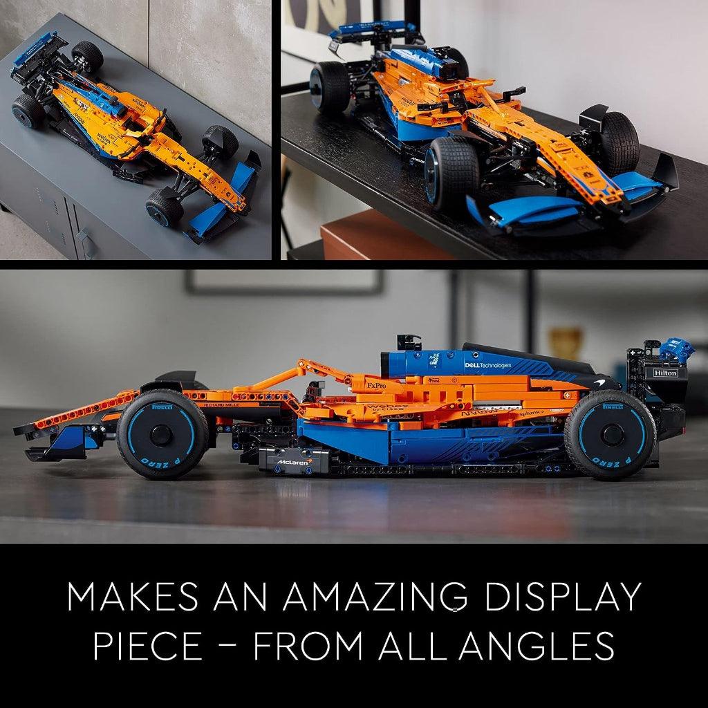 LEGO Speed Champions McLaren Senna 75892 / 42141 Technic McLaren Formula 1 2022 Replica Race Car Model Building Kit - Momo Gadgets