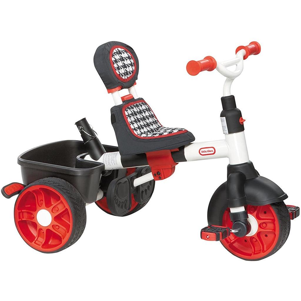 Little Tikes 4-in-1 Trike Ride On, Red/White, Sports Edition - Momo Gadgets