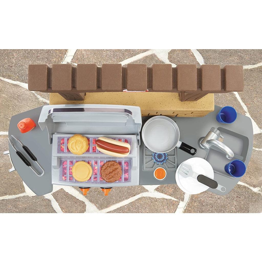 Little Tikes Cook and Play Outdoor BBQ , Brown - Momo Gadgets