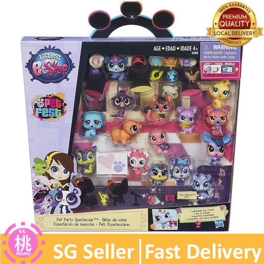 Littlest Pet Shop Pet Party Spectacular Collector Pack Toy, Includes 15 Pets, Ages 4 and Up - Momo Gadgets