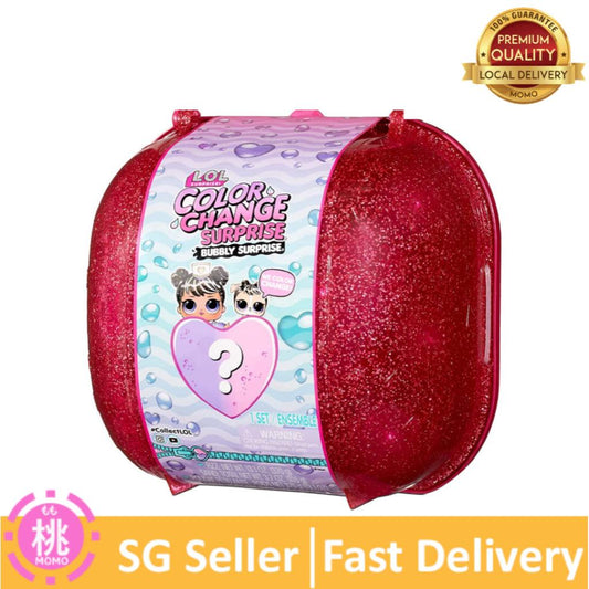 LOL Surprise L.O.L Color Change Bubbly Surprise with Exclusive Doll & Pet Collectible - Momo Gadgets