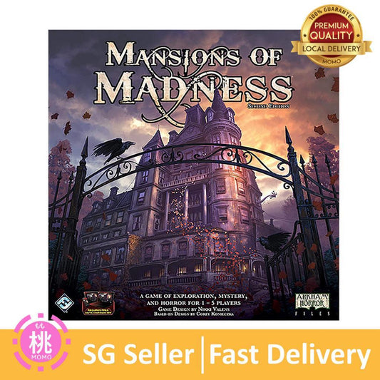Mansions of Madness Board Game, 2nd Edition - Momo Gadgets