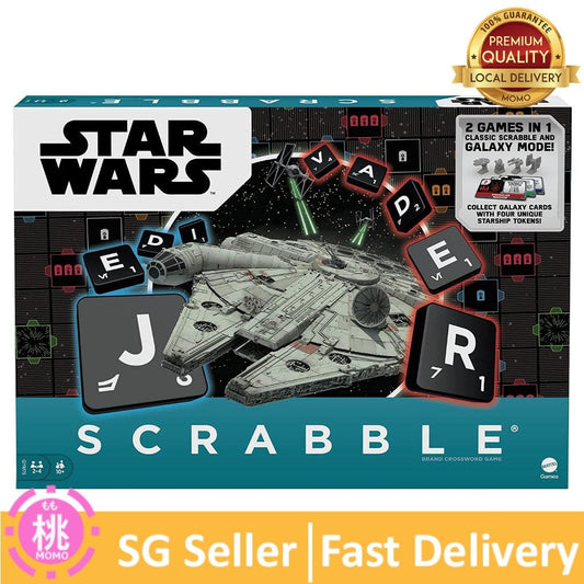 Mattel Games Scrabble Star Wars Board Game - Momo Gadgets