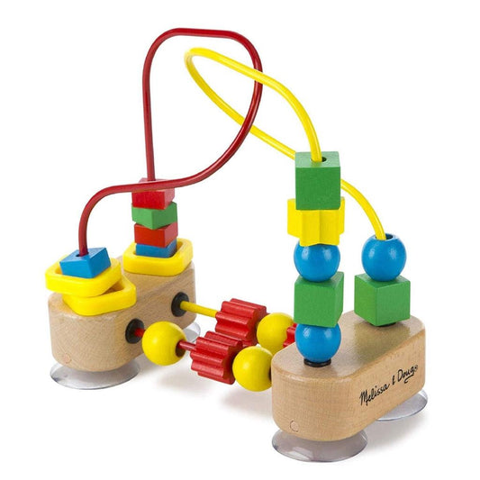 Melissa & Doug First Bead Maze, Developmental Toys, Wooden Educational Toy - Momo Gadgets