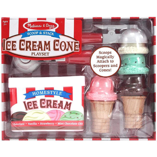 Melissa & Doug Ice Cream Cone Playset - Momo Gadgets