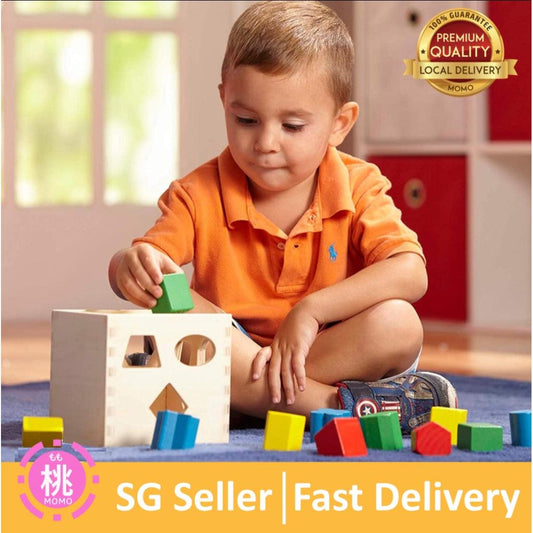 Melissa and Doug Shape Sorting Cube - Momo Gadgets