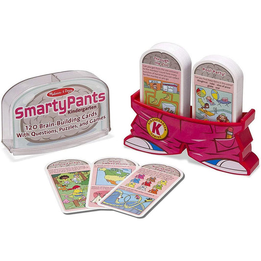 Melissa & Doug Smarty Pants Kindergarten Card Set - 120 Educational - Momo Gadgets