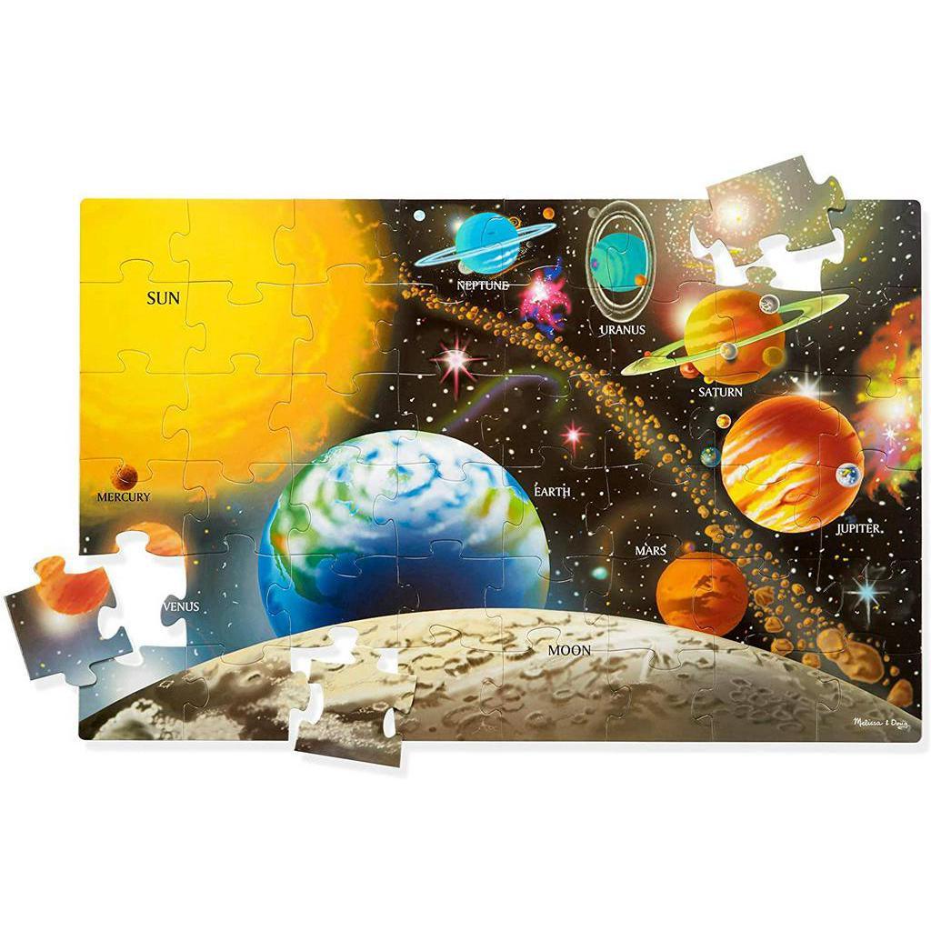 Melissa & Doug Solar System Floor Puzzle (48 pc) - Momo Gadgets