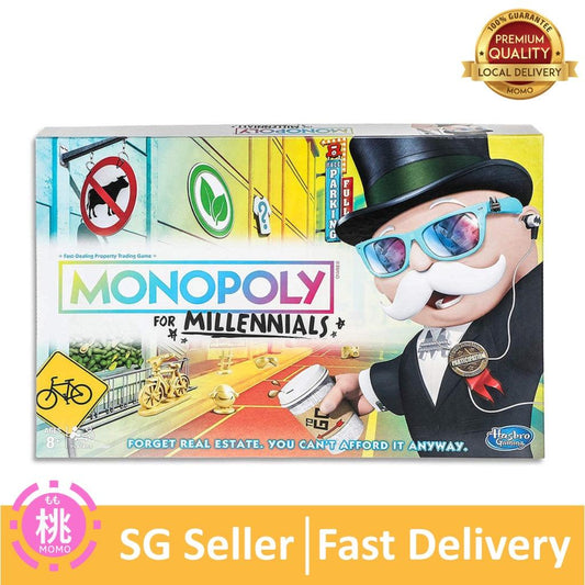 Monopoly for Millennials Board Game - Momo Gadgets