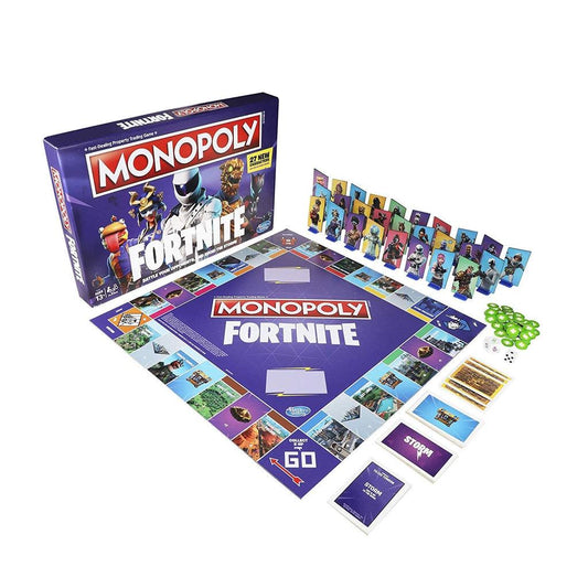 Monopoly: Fortnite Edition Board Game Inspired by Fortnite Video Game - Momo Gadgets