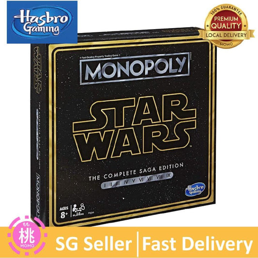 Monopoly: Star Wars Complete Saga Edition Board Game for Kids - Momo Gadgets