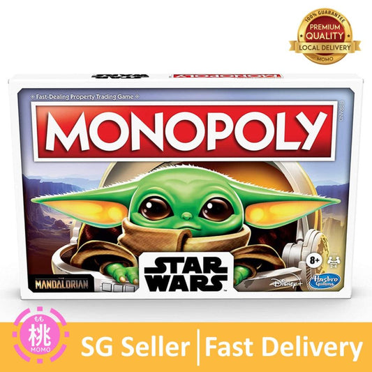 Monopoly Star Wars The Child Edition Board Game for Families and Kids - Momo Gadgets