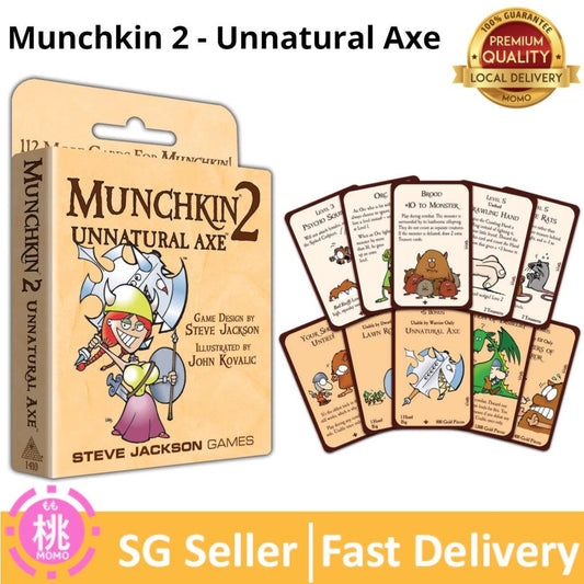 Munchkin 2 - Unnatural Axe - Momo Gadgets