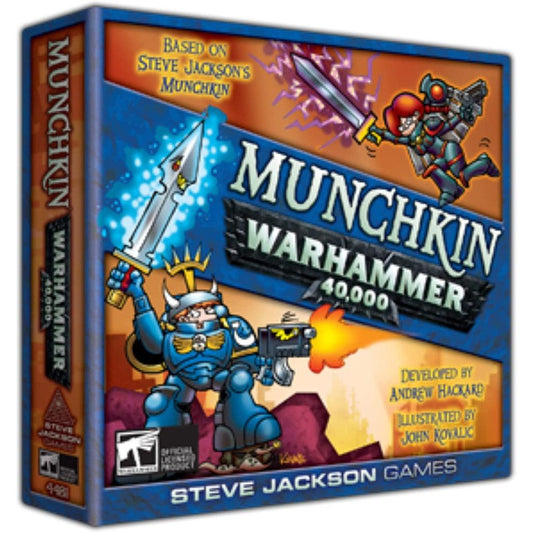 Munchkin Warhammer 40,000 board game - Momo Gadgets