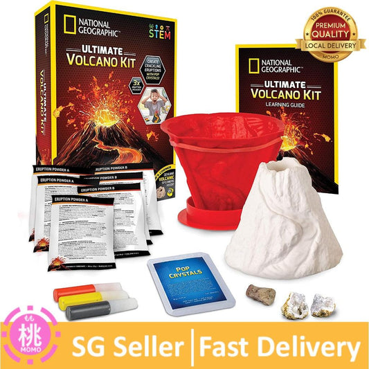 National Geographic Volcano Science Kit - Momo Gadgets