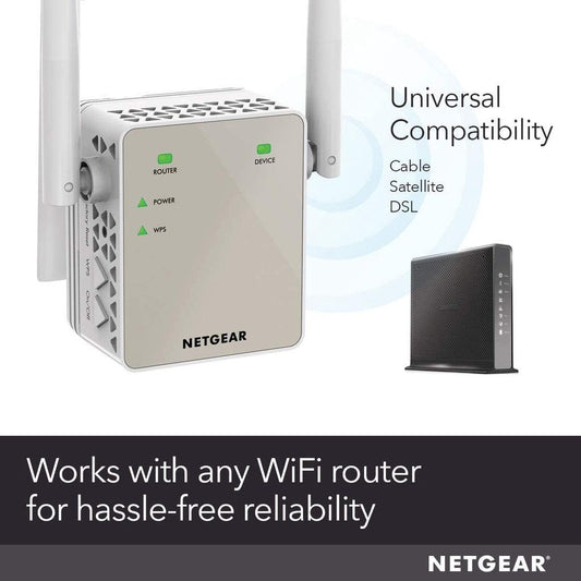 NETGEAR WiFi Booster Range Extender AC1200 EX6120 | WiFi Extender Booster | WiFi Repeater Internet Booster AC750 EX3700 - Momo Gadgets