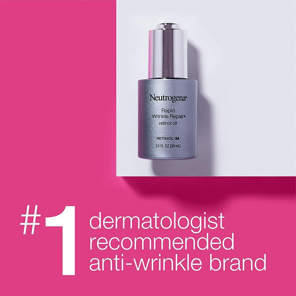 Neutrogena Rapid Wrinkle Repair Anti-Wrinkle Retinol Face Serum Oil , Anti-Wrinkle Serum To Remove Dark Spots, 30ml - Momo Gadgets