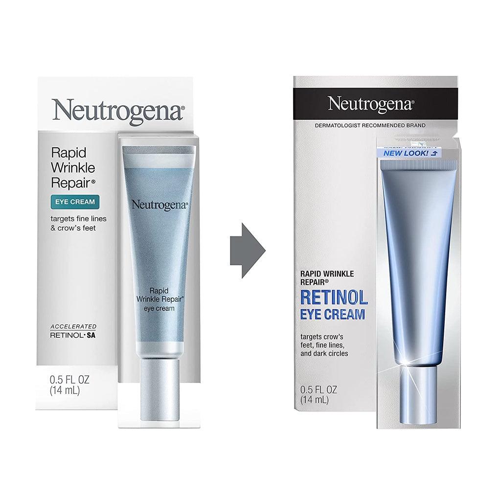 Neutrogena Rapid Wrinkle Repair Retinol Anti-Wrinkle Eye Cream for Dark Circles, Daily Eye Wrinkle Cream - Momo Gadgets