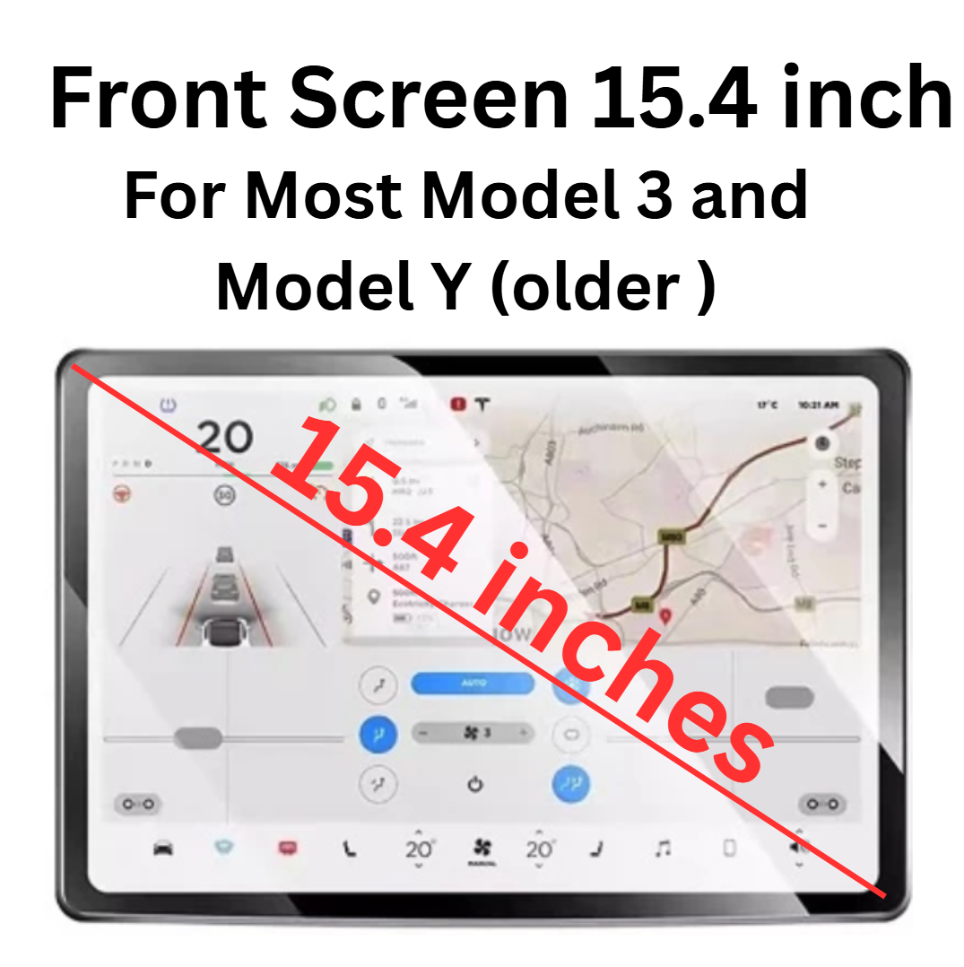 Tempered Glass Screen Protector For Tesla Model 3 Model Y  Anti Glare Matte For Tesla Accessories Center Control