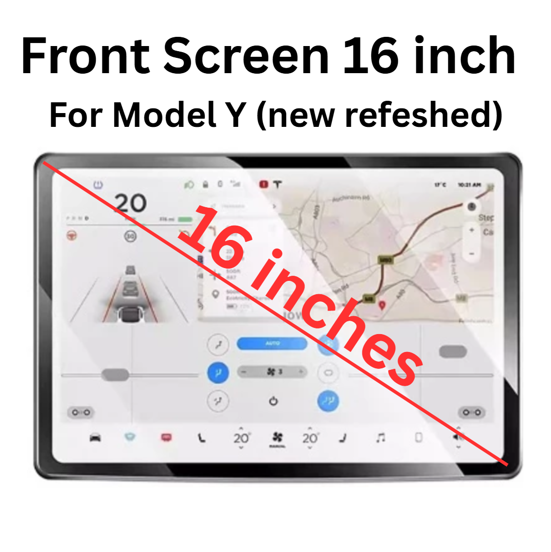 Tempered Glass Screen Protector For Tesla Model 3 Model Y  Anti Glare Matte For Tesla Accessories Center Control