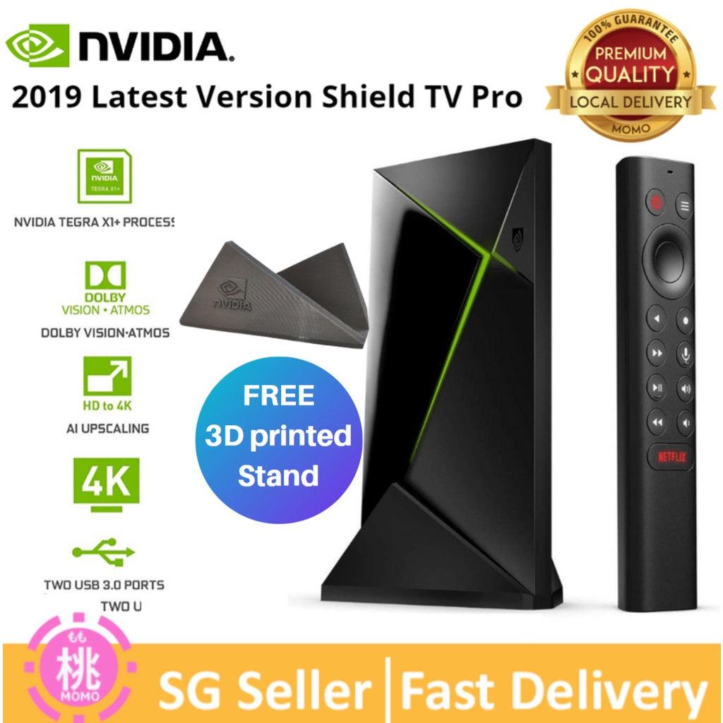 NVIDIA Shield TV Pro or Non Pro 4K HDR Streaming Media Player, 3GB RAM, 2X USB ( 2019 latest Version ) Non-pro option - Momo Gadgets