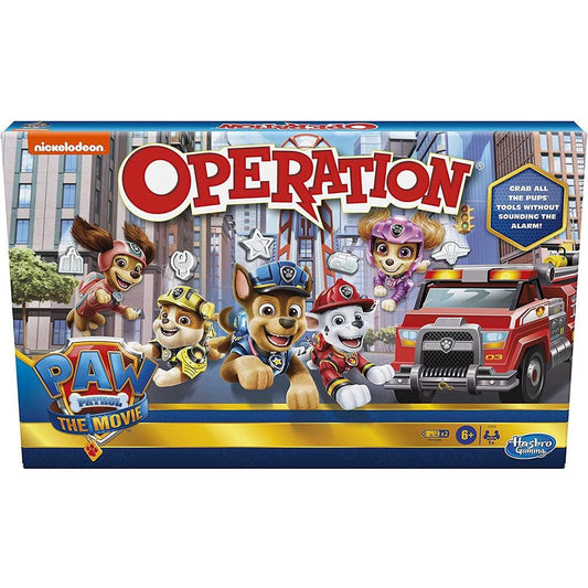 Operation Game Paw Patrol The Movie Edition Board Game for Kids Ages 6 and Up - Momo Gadgets