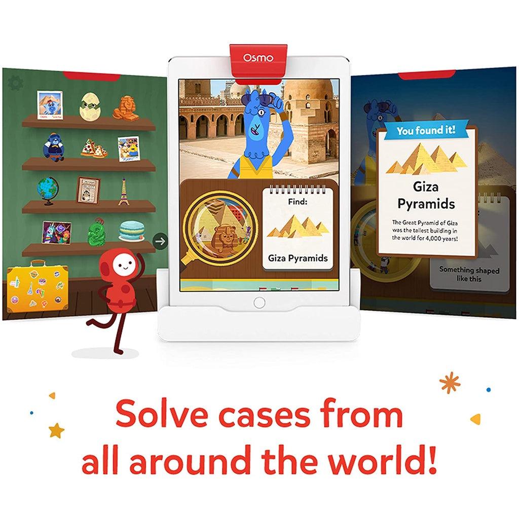 Osmo - Detective Agency - Ages 5-12 - Solve Global Mysteries - STEM Toy - For iPad or Fire Tablet (Osmo Base Required) - Momo Gadgets