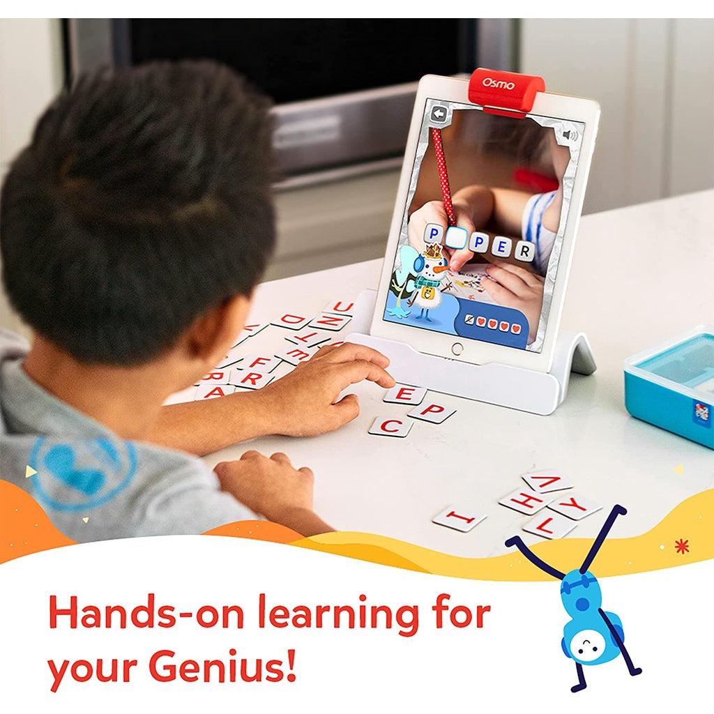 Osmo Genius Words/Genius Number - Interactive Letter Recognition, Phonics, Sight Words & Spelling - For iPad/Fire Table - Momo Gadgets