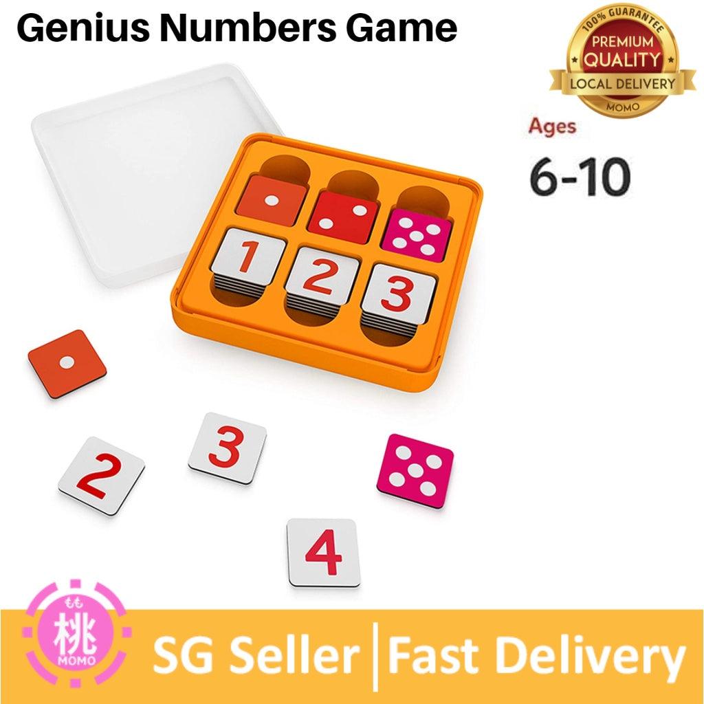 Osmo Genius Words/Genius Number - Interactive Letter Recognition, Phonics, Sight Words & Spelling - For iPad/Fire Table - Momo Gadgets