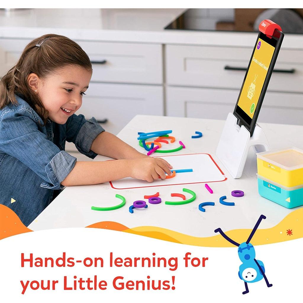 Osmo - Little Genius Sticks & Rings-2 Educational Learning Games -Ages 3-5 - Momo Gadgets