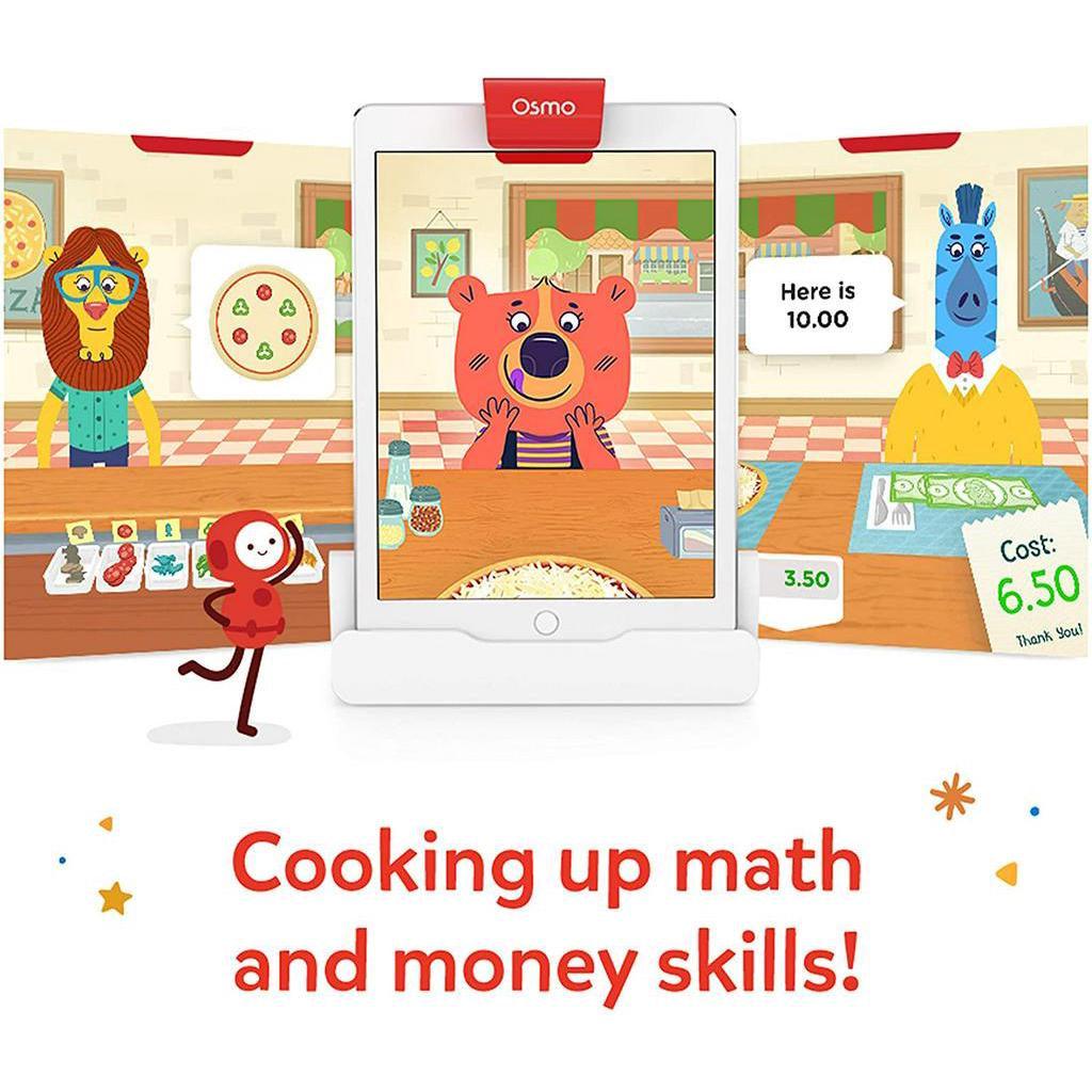 Osmo - Pizza Co. - Ages 5-12 - Communication Skills & Math - Learning Game For iPad or Fire Tablet (Osmo Base Required) - Momo Gadgets