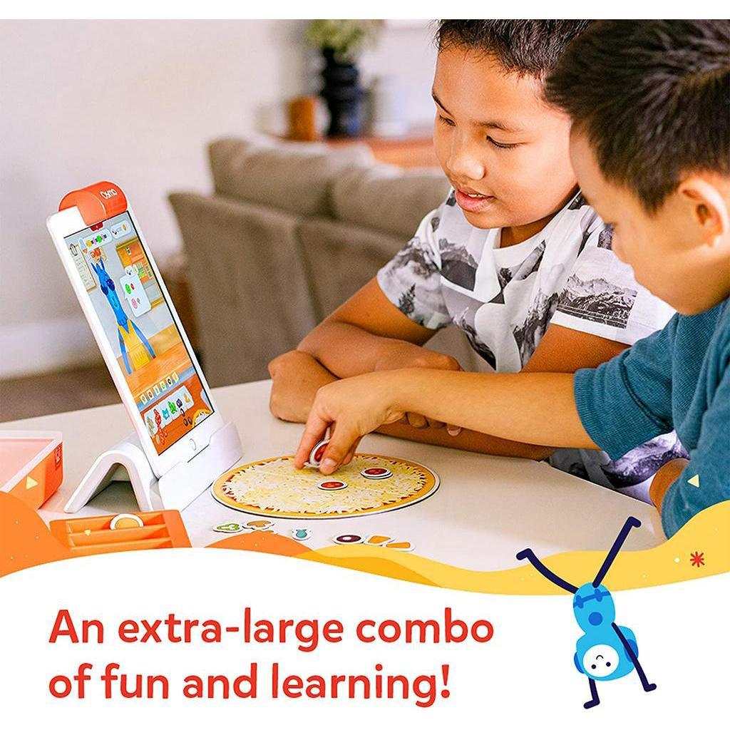 Osmo - Pizza Co. - Ages 5-12 - Communication Skills & Math - Learning Game For iPad or Fire Tablet (Osmo Base Required) - Momo Gadgets