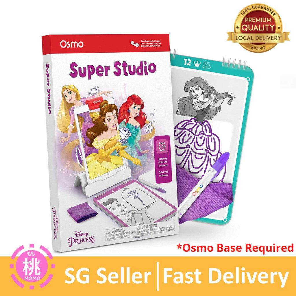 Osmo - Super Studio Disney Character - Ages 5-11 - Learn to Draw - For iPad or Fire Tablet (Osmo Base Required) - Momo Gadgets