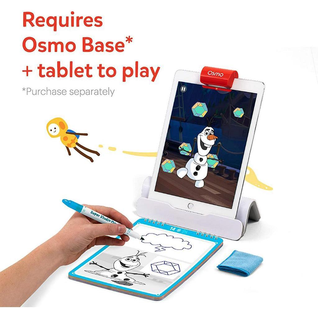 Osmo - Super Studio Disney Character - Ages 5-11 - Learn to Draw - For iPad or Fire Tablet (Osmo Base Required) - Momo Gadgets