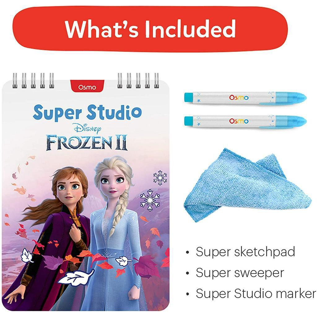 Osmo - Super Studio Disney Character - Ages 5-11 - Learn to Draw - For iPad or Fire Tablet (Osmo Base Required) - Momo Gadgets