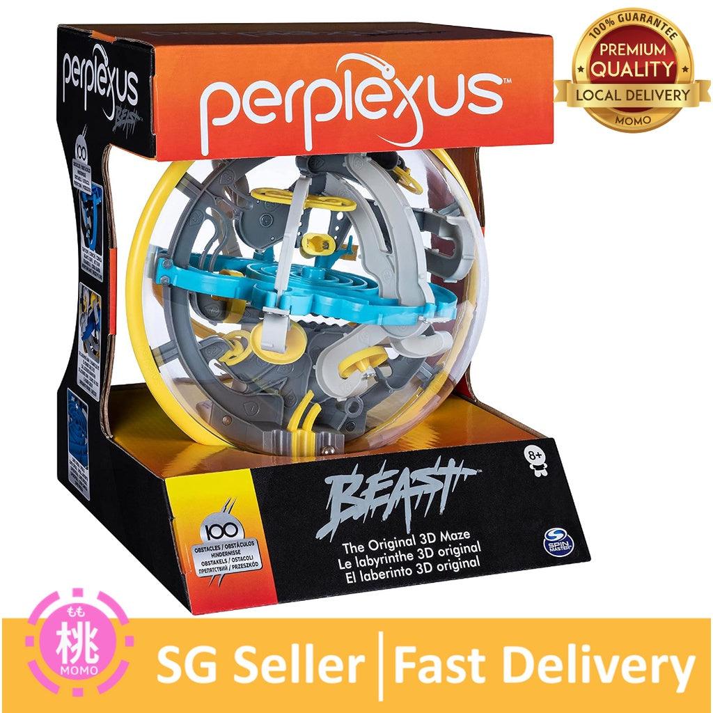 Perplexus 3D Maze Game Sensory Fidget Toy Brain Teaser Gravity Maze Puzzle Ball with 70 Obstacles (Edition May Vary) - Momo Gadgets