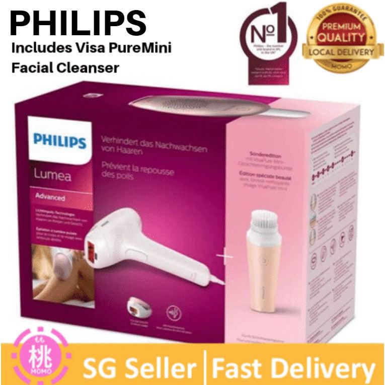 Philips Lumea Advanced SC1997 IPL BRI921/BRI922 Hair Removal Device with 2 Attachments - Momo Gadgets