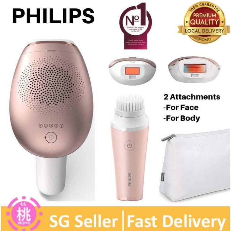 Philips Lumea Advanced SC1997 IPL BRI921/BRI922 Hair Removal Device with 2 Attachments - Momo Gadgets