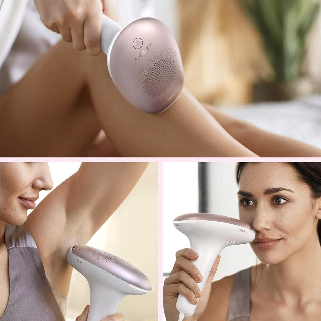 Philips Lumea Advanced SC1997 IPL BRI921/BRI922 Hair Removal Device with 2 Attachments - Momo Gadgets