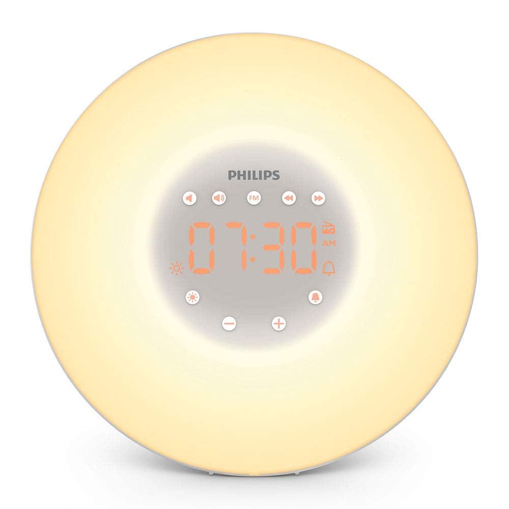 Philips Wake Up Light (US Set) Alarm Clock with Sunrise Simulation --- HF 3500/HF 3520 - Momo Gadgets