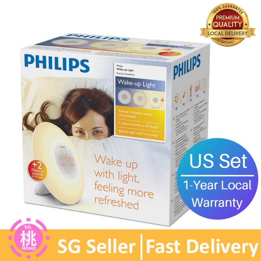 Philips Wake Up Light (US Set) Alarm Clock with Sunrise Simulation --- HF 3500/HF 3520 - Momo Gadgets