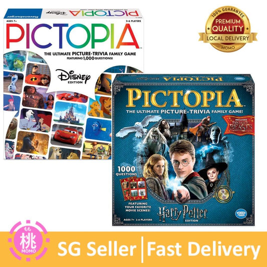 Pictopia Family Trivia Game: Disney or Harry Potter Edition - Momo Gadgets