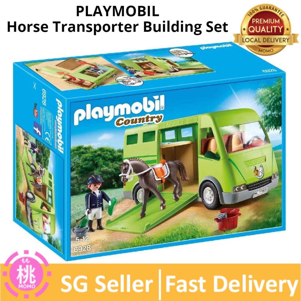 PLAYMOBIL 6928 Horse Transporter Building Set - Momo Gadgets