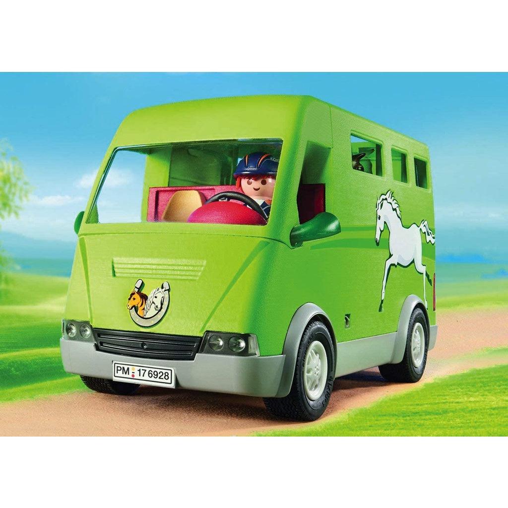 PLAYMOBIL 6928 Horse Transporter Building Set - Momo Gadgets