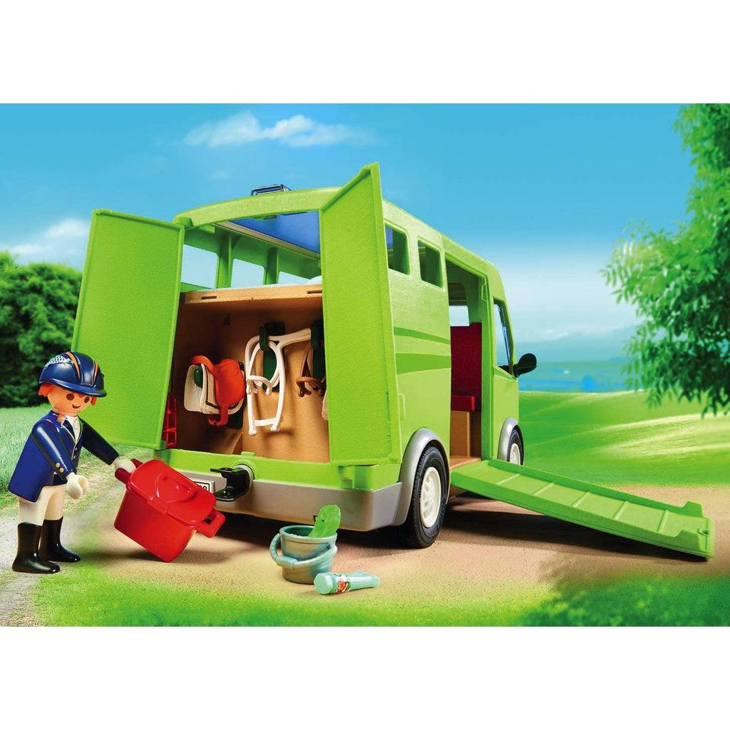 PLAYMOBIL 6928 Horse Transporter Building Set - Momo Gadgets