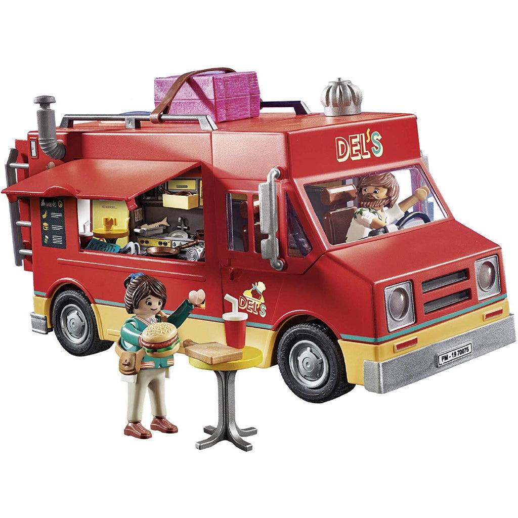 PLAYMOBIL 70075 The Movie Del's Food Truck - Momo Gadgets