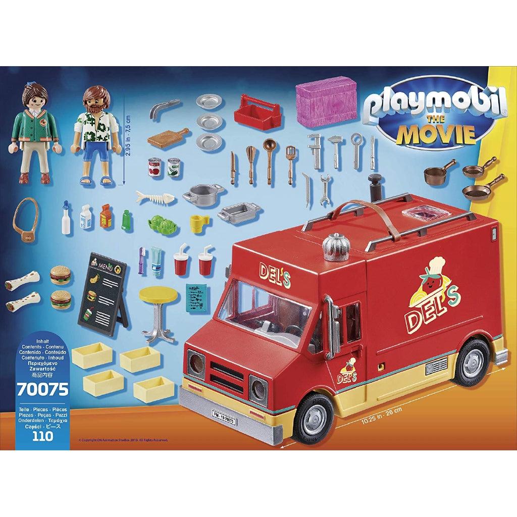 PLAYMOBIL 70075 The Movie Del's Food Truck - Momo Gadgets