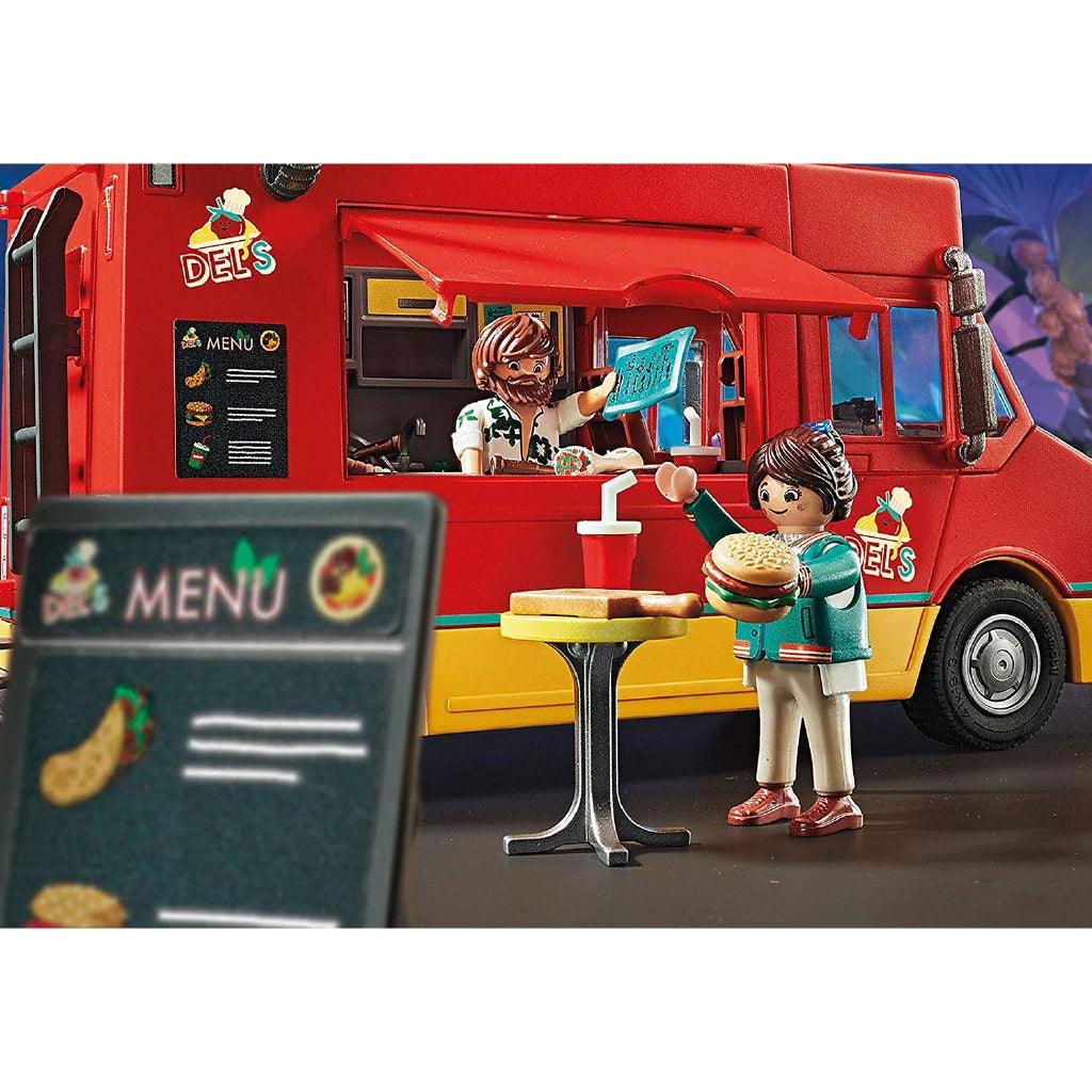 PLAYMOBIL 70075 The Movie Del's Food Truck - Momo Gadgets