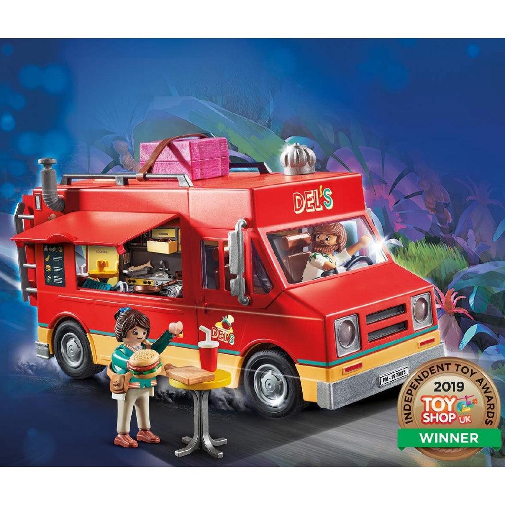 PLAYMOBIL 70075 The Movie Del's Food Truck - Momo Gadgets